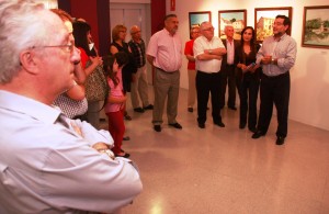 La pintura de Julián Jorcano se expone en Casa de la Dona de Torrent
