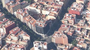 imagen aérea del Ayuntamiento de Torrent