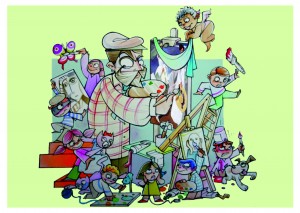 Segon Tram Avinguda Falla Infantil - Açò ho pinte jo_Carlos López Martinez