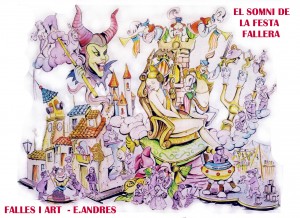 Falla Infantil EL SOMNI DE LA FESTA FALLERA