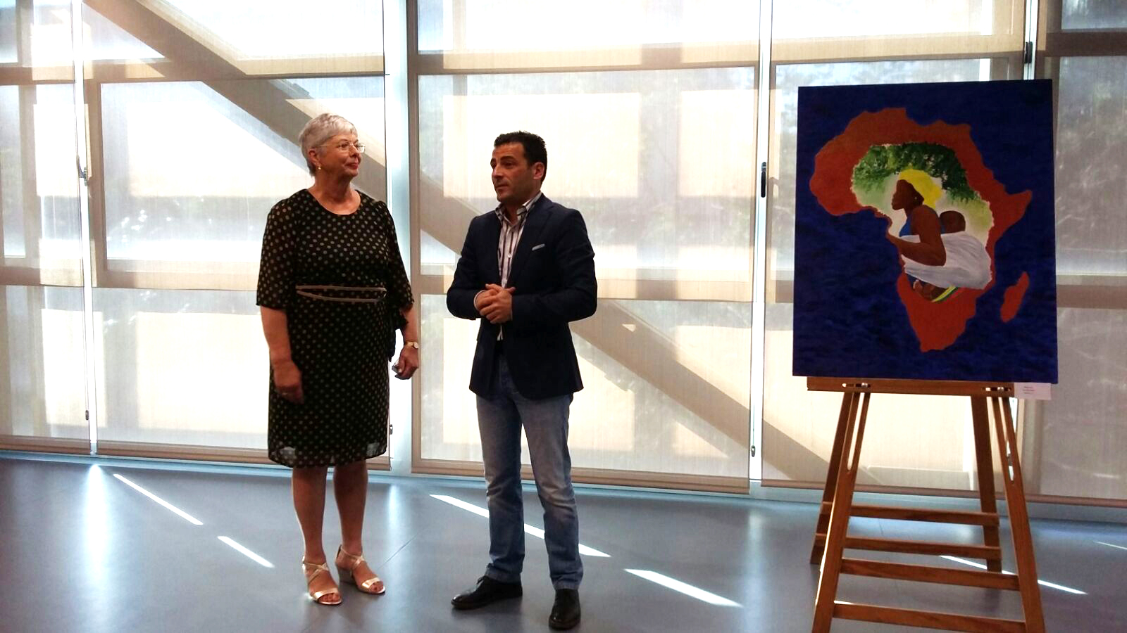 Exposición pintura Corazones abiertos