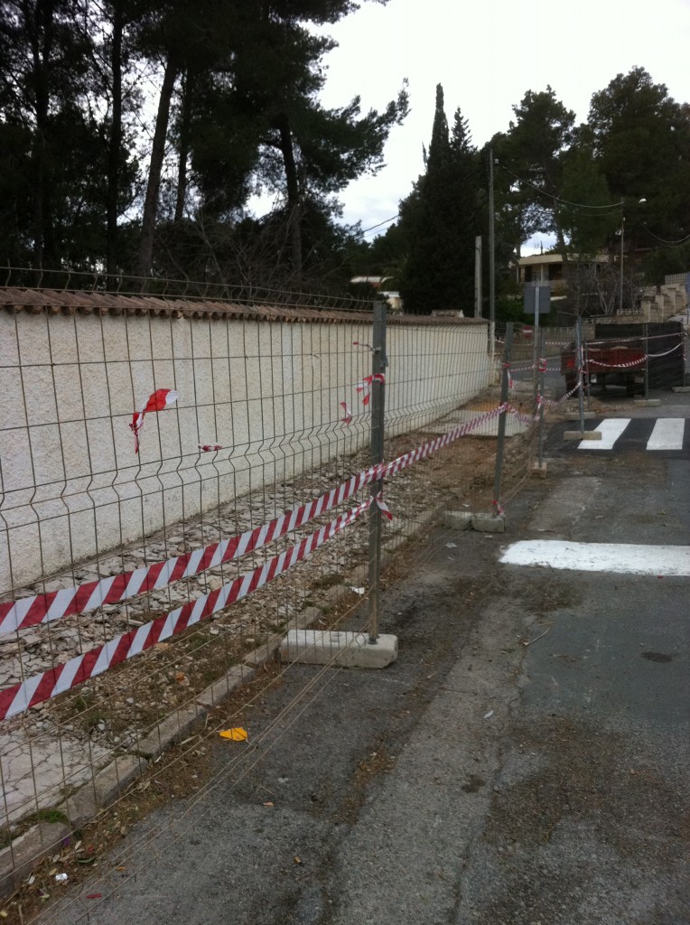 durante las obras