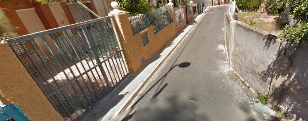 calle Carlet antes de las obras