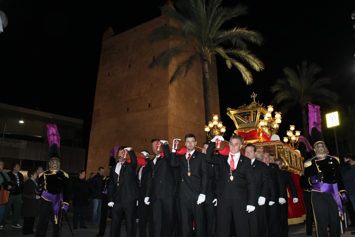La procesión cierra los actos del IX Encuentro de hermandades del Santo Sepulcro