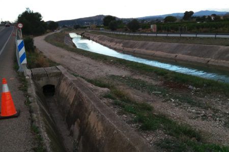 Rescatan del canal a un hombre de 80 años que había escapado de la residencia en El Vedat