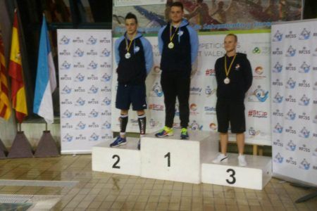 El torrentino Raúl Marek sube diez veces al podium del Campeonato de España de salvamento y socorrismo de Torrevieja