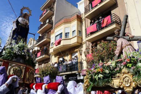 El Encuentro Doloroso inicia los actos de Viernes Santo en Torrent