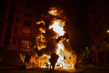 Horarios de la Nit de la Cremà en Torrent