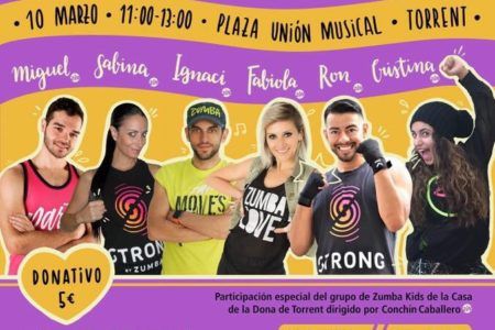 Corazones Abiertos organiza una masterclass de zumba y strong