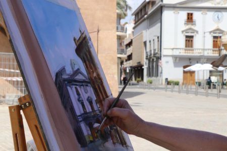 Jornada de pintura al aire libre en la Torre
