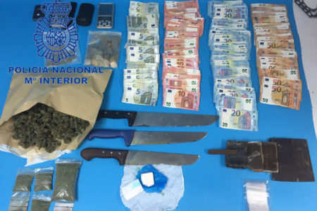 Arrestadas 17 personas por tráfico de drogas en Torrent, Gandía, Paterna y Valencia