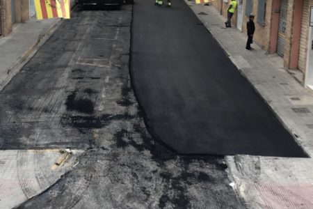Críticas por el asfaltado «en calles que no lo necesitan»