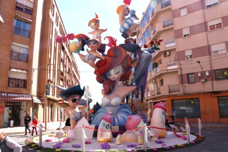 Lope de Rueda y Avenida en Infantil, mejores fallas 2019