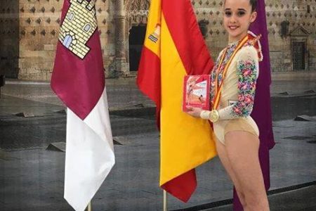 La gimnasta Mar Torres, campeona de España