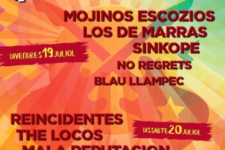 Mojinos Escozios, Reincidentes, Los de Marras… en el Rockejat 2019