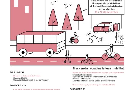 La Semana de la Movilidad arranca en Torrent el próximo lunes