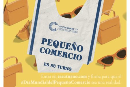 ACST regala miles de bolsas y carteles para conseguir el “Día del Mundial del Pequeño Comercio”
