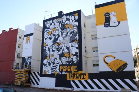 El arte urbano se manifiesta en Torrent en una nueva edición del concurso de Pintura Mural TorrentJove