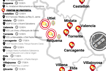 Hablamos Español convoca para mañana sábado una protesta a las 12h en el IES Marxadella contra la ley de plurilingüismo de Marzá