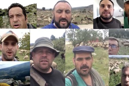 «para conservar el monte y los pueblos, consume cordero nacional» el video de los pastores valencianos