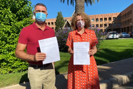 Folgado (PP) solicita en sendas cartas a los Consellers de Educación y Sanidad la realización de PCR al personal educativo