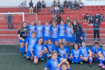 Pleno de victorias de los femeninos del Monte-Sión