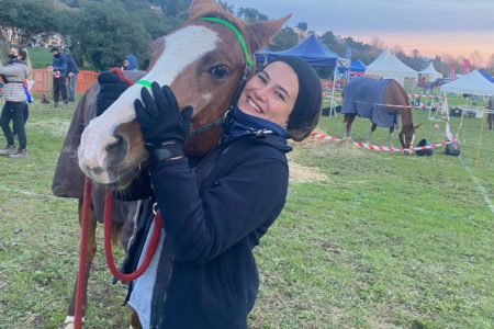 La jinete torrentina Verónica Mateu participa en la 67º Internacional Raid Hípico en Santa Sussana