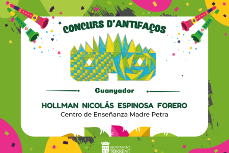 Hollman Nicolás ganador del concurso de antifaces de Carnaval 2021