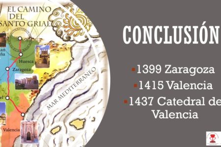 El Santo Cáliz llegó Valencia desde Zaragoza en el primer cuarto del siglo XV