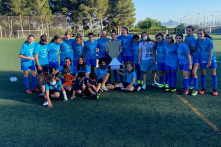 El Infantil Cadete Femenino del CD Monte-Sión campeón de la Fase Plata G2