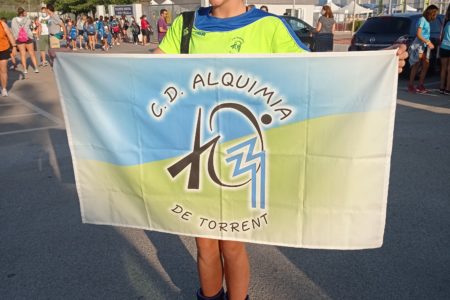 Valeria Escrihuela del CD Alquimia Torrent, cuarta de España