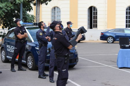 La Policía Nacional establece un dispositivo global con motivo de la celebración de las Fallas