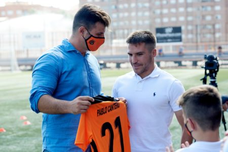 El Torrent C.F. homenajea a Pablo Cantero tras su sexta plaza en Tokio 2020 con la selección española de Fútbol-5 para ciegos