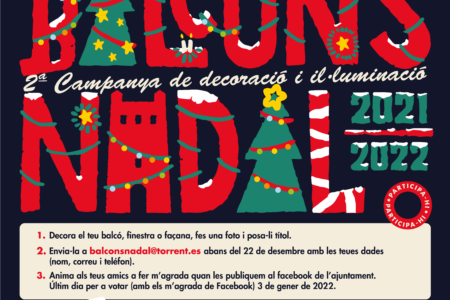 Torrent organiza el segundo concurso de balcones adornados de Navidad