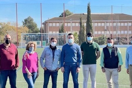 Mompó y Folgado visitan el proyecto de Nova Vida en el Campo de l’Alter de Torrent 