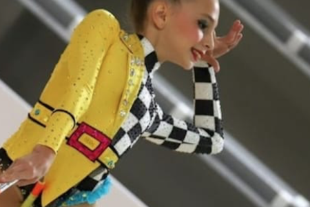 La torrentina Celia Rodriguez, en la preselección junior de gimnasia rítmica 