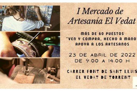 La AVV El Vedat organiza el I Mercado de Artesanía 