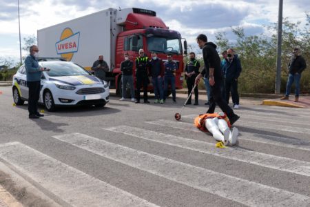 La Policía Local organiza una jornada de investigación de accidentes de tráfico
