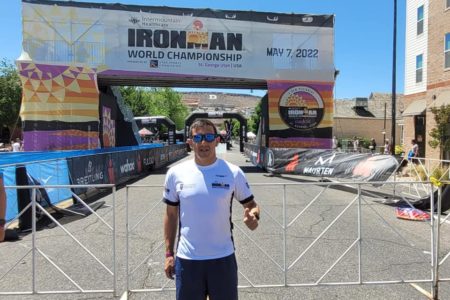 El policía local de Torrent, Jorge López, finaliza en la posición 23 en el Iron Man de Utah