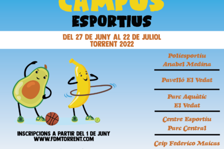 Abierto el plazo para las escuelas y campus deportivos de verano municipales