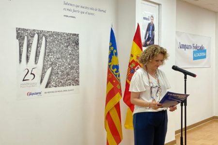 El PP de Torrent rinde homenaje a Miguel Ángel Blanco en el 25 aniversario de su asesinato