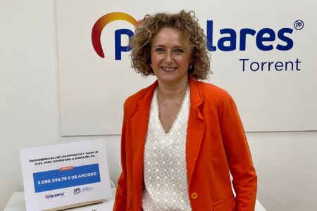 Folgado (PP) propone bajar el 10,5% los impuestos y tasas municipales de Torrent en 2023 para compensar la escalada de precios