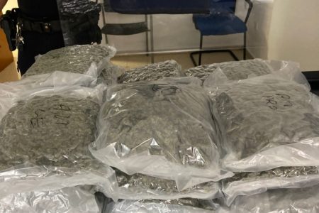La Policía Local de Torrent detiene a tres hombres en posesión de un cargamento de 16 kilos marihuana