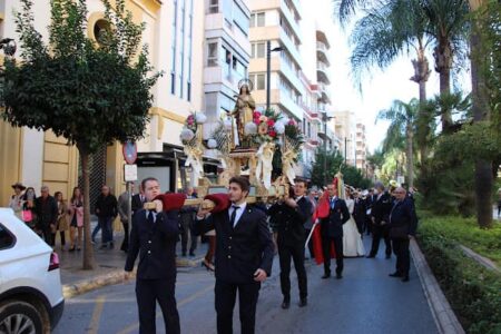La Unió Musical celebra la procesión de Santa Cecilia