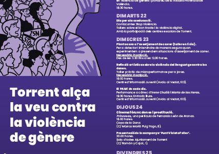 La Casa de la Dona prepara las actividades para el 25N