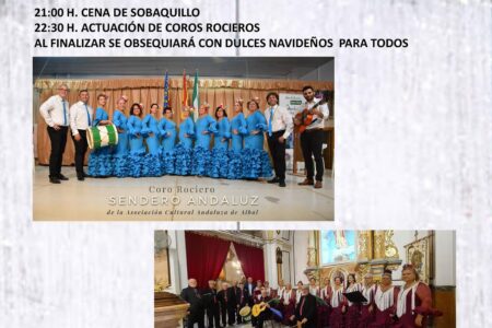 La asociación Amigos de la Cultura Andaluza celebran hoy su Festival de Villancicos