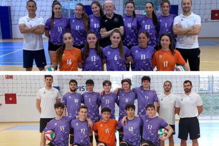 Dos equipos del Club Voleibol Torrent se preparan para el Campeonato de España