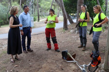 Torrent refuerza las tareas de prevención de incendios en el área del Vedat