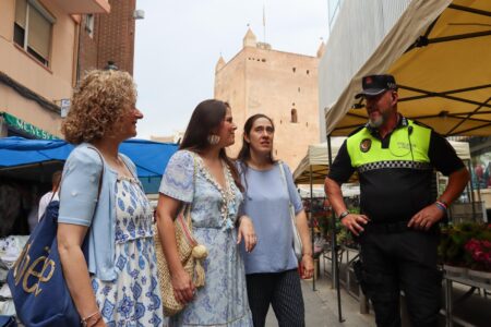 La alcaldesa Amparo Folgado cumple su compromiso con la ciudadanía y refuerza la seguridad de los mercados municipales