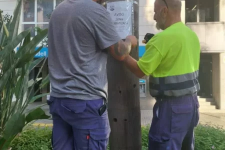 Torrent desratiza las proximidades de la Avenida del Vedat y la plaza Obispo Benlloch